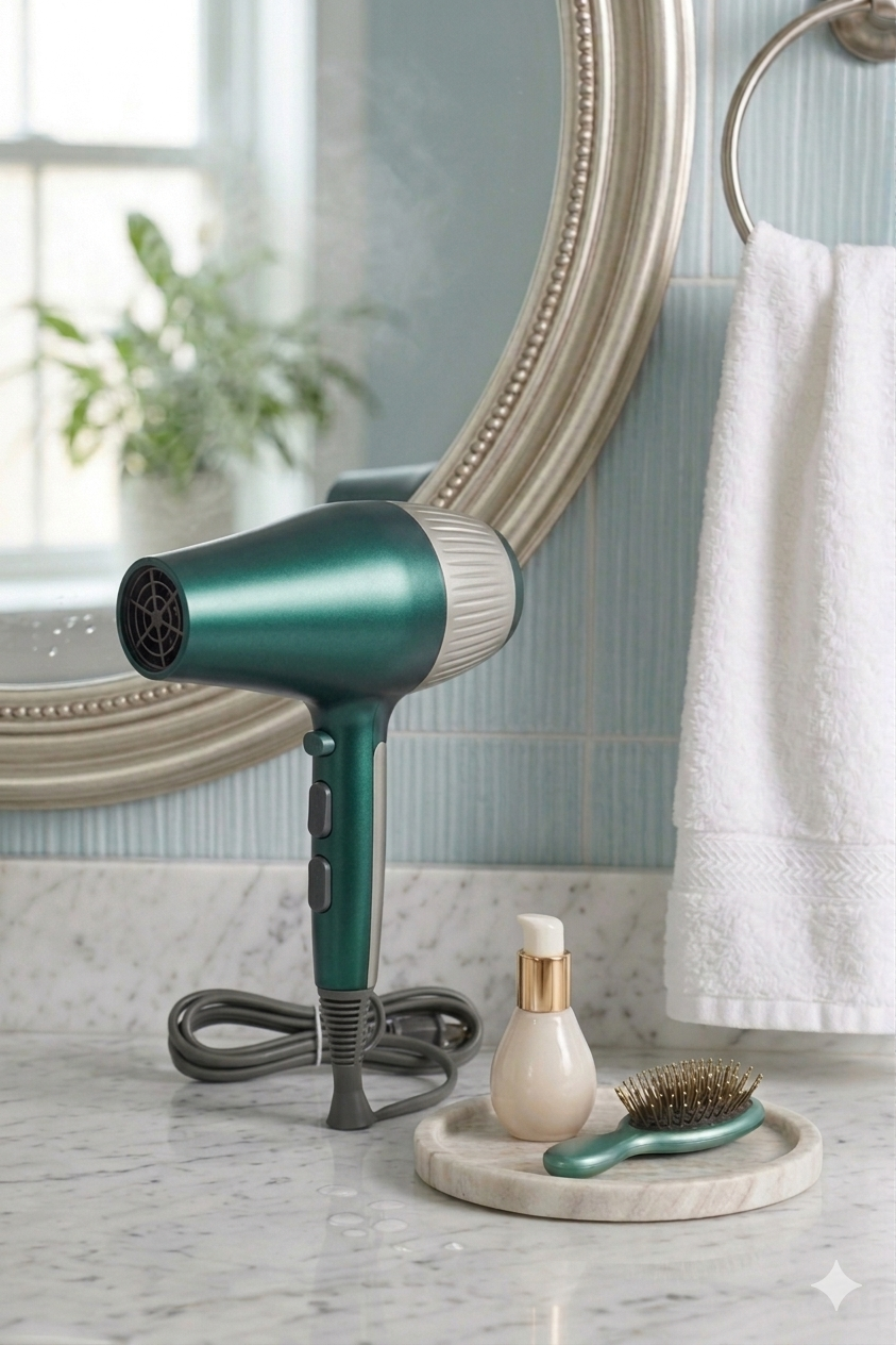 Professional use of Gaudea hair dryer